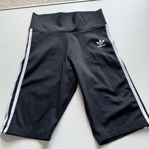 Adidas bike Shorts in Black and White